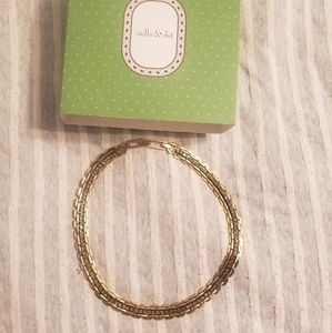 Stella And Dot Gold Necklace - image 1